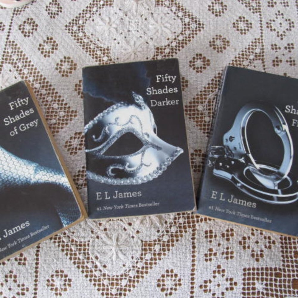Fifty Shades of Grey Trilogy EL James Set Of 3 Books Shades Darker Shades Free